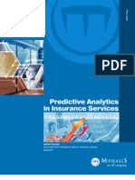 Predictive Analytics in Insurance