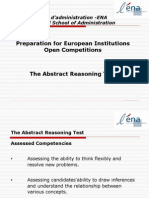 Abstract Reasoning Test 2013