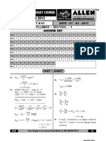 JEE-MAIN 2013: Leader & Enthusiast Course