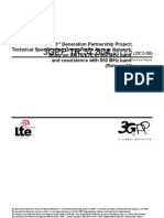 Study On UMTSLTE in 900 MHZ Band and Coexistence With 850 MHZ Band