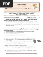 Ficha de Trabalho Nº1 Atrito, Efeito Rotativo de Forças, Pressão e Impulsão 2