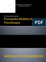 Principales Modelos de Psicoterapia