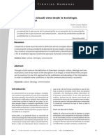 La Comunicación (Visual) Vista Desde La Sociología. Una Aproximación - Andrés Lozano Medina.