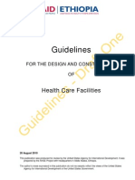 Guidelines For The Design and Construction of Health Care Facilities