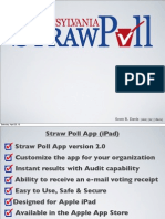 Pennsylvania Straw Poll Results 2013