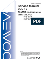 Daewoo LCD DLX 32l1 37l1 42l1 (Chasis SL S00a 01a 10a)