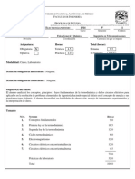 Principios de Termodinamica y Electromagnetismo