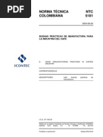 NTC5181 BPM - Industria Del Café