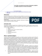 Acciones Psicosociales Comunitarias Elevar Bienestar Subjetivo Adultos y Adultas Mayores