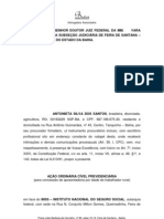 AÇÃO PREVIDENCIÁRIA - Antonieta Silva Dos Santos - APOSENTADORIA POR IDADE RURAL