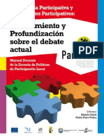 La Democracia en Acción: Participación de La Ciudadanía en La Gestión Pública - Metodologías Participativas y Presupuestos Participativos