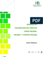 UNIDAD 4. Validacion Del Peritaje Como Prueba. Prueba y Contraprueba