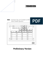 Automatic Gen.-Set Controller For AMF and Mains Parallel Operation