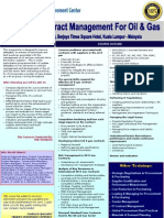 Seminar Strategic Contract Management For Oil Gas