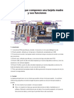 Elementos Que Componen Una Tarjeta Madre y Sus Funciones