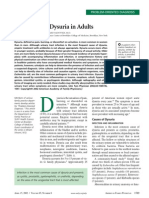 Dysuria in Adults