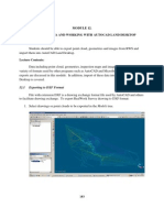 Exporting Data and Working With Autocad Land Desktop Learning Outcomes