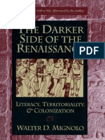 1995, Walter Mignolo The Darker Side of The Renaissance Literacy, Territoriality, and Colonization