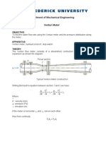 Fluids Lab Venturi Meter - 4