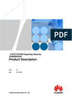 Annex1 U-SYS SG7000 Signaling Gateway Product - Description