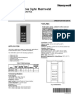 T6811/6812 Series Digital Thermostat: 2-Pipe Fan Coil Control