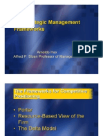 The Strategic Management Frameworks