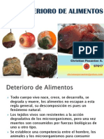 1ra Clase Deterioro de Alimentos