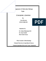 Assignment of Molecular Biology