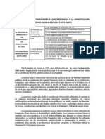 Tema 12. El Proceso de Transición A La Democracia y La Constitución de 1978. Los Gobiernos Democráticos (1979-2000) PDF