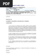 Ley Del Impuesto Sobre La Renta de El Salvador