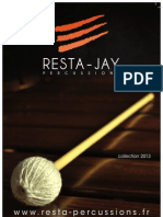 Resta Jay Percussion 2013 Chinese Catalog (Chieh-Percussion)