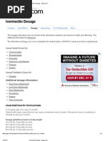 Ivermectin Dosage - Drugs