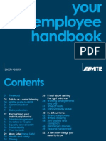 Your Employee Handbook - MG (HB) 500