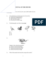 Chapter 2: Survival of The Species: Section A