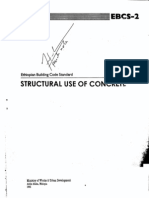 Ebcs 2 Structural Use of Concrete PDF