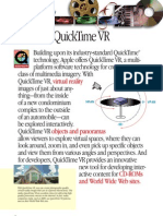 QuickTime VR Fact Sheet