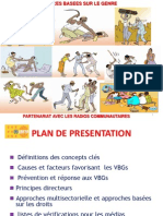 Présentation: GBV Pour Les Journalistes, UNFPA / FNUAP Tchad