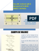 Resumen de Losas en 2 Direcciones Capitulo 18 PCA