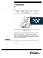 NI MyDAQ User Guide & Specifications