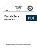 Navedtra - 14317 - Postal Clerk