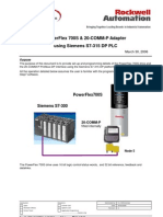 S7 - 300 Power Flex 700 Profibus