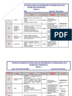 Matrizes de TIC