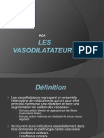 Les Vasodilatateurs