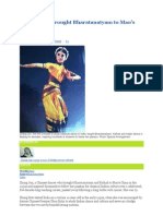 Dancer Who Brought Bharatanatyam