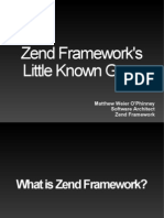 Zend Framework's Little Known Gems - PHP Quebec 2009