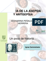 Historia de La Asepsia y Antisepsia.