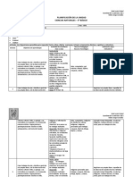 Planificación de La Unidad 1 Abril 2013 5°