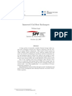 Immersed Coil Heat Exchangers