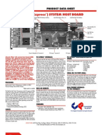 SLT SHB Express System Host Board Dual Xeon Server Class - Chassis Plans SLI Datasheet