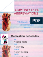 Medical Abbreviations